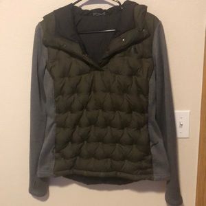 The North Face vested pullover